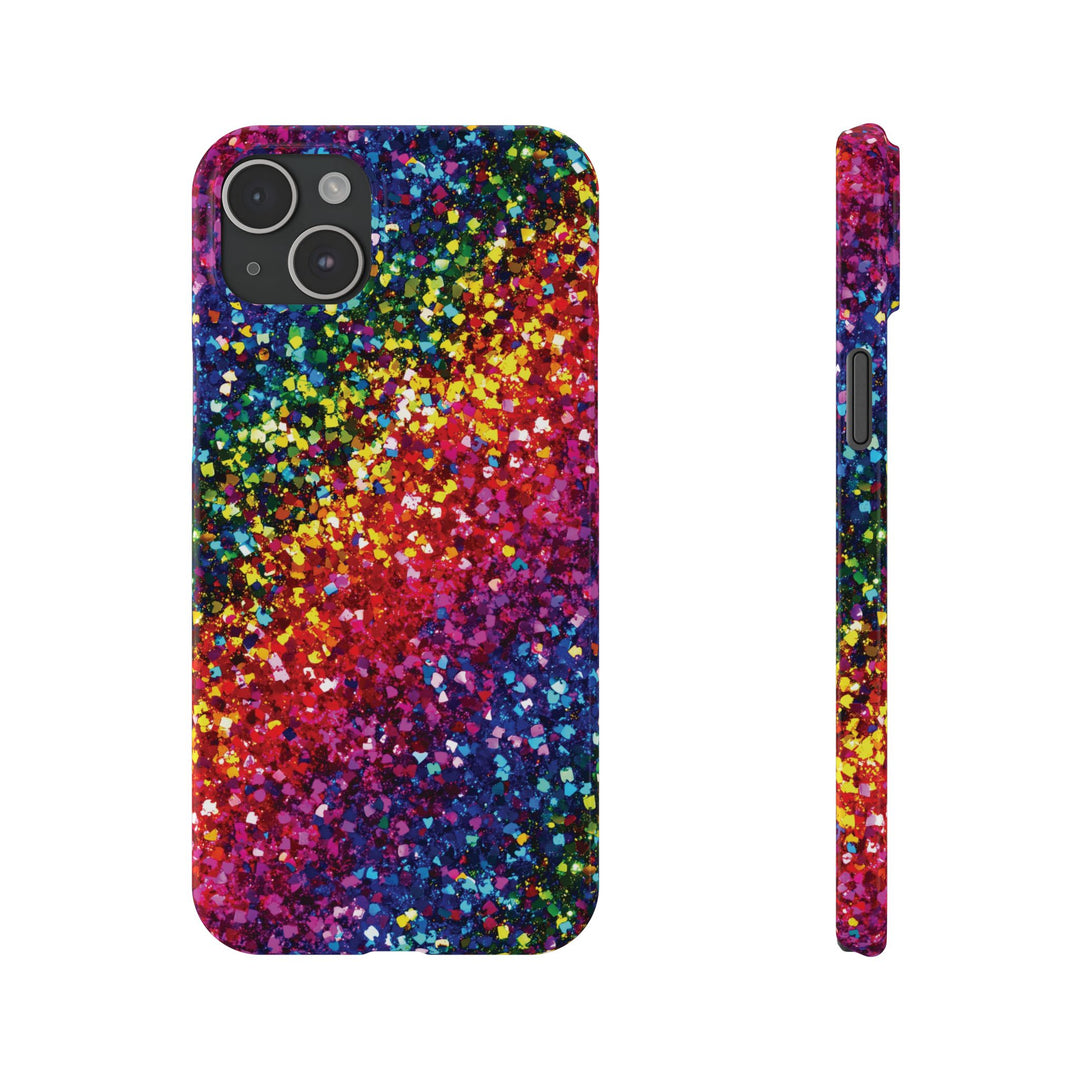 Slim Non - Glitter Muted Color Faux Play on Glitter Effect Gift for Her Cute Phone Cases for Iphone 16 Pro Max | iPhone 15 Case | iPhone 15 Pro Max Case, Iphone 14, Iphone 14 Pro Max, Iphone 13 12 11 8 7 - Studio40ParkLane