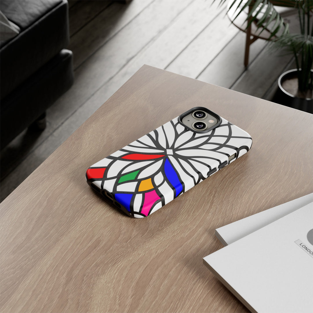 Impact Resistant, Colored Mosaic, Cute Phone Cases for Samsung S24, S23, S22, S21, IPhone 15 pro Iphone 14 pro Iphone 13 IPhone 12 Iphone 11 - Studio40ParkLane