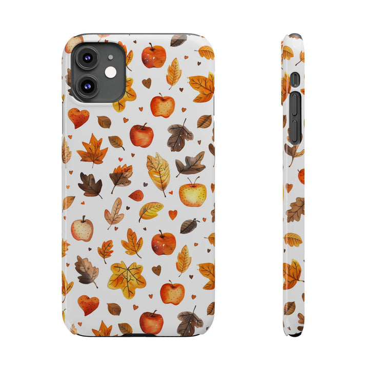 Slim Fall Autumn Leaves Gift for Her Cute Phone Cases for Iphone 16 | iPhone 15 Case | iPhone 15 Pro Max Case, Iphone 14, Iphone 14 Pro Max, Iphone 13, Slim - Studio40ParkLane