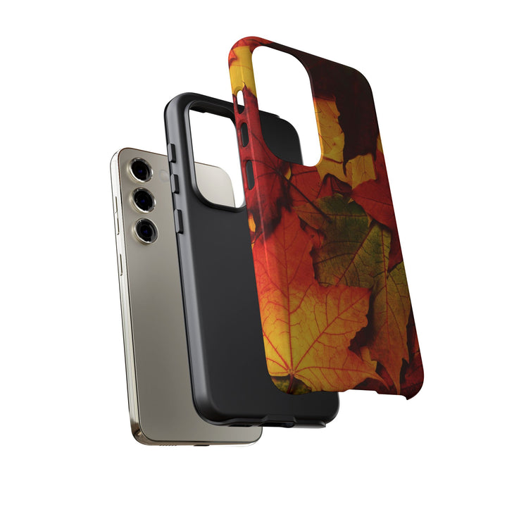 Autumn Fall Leaves Gift Cute Phone Case for, Samsung Galaxy S24, S23, S22, S21, IPhone 16 Case | Iphone 15, Iphone 14, IPhone 13 Case Mom Dad Gift - Studio40ParkLane