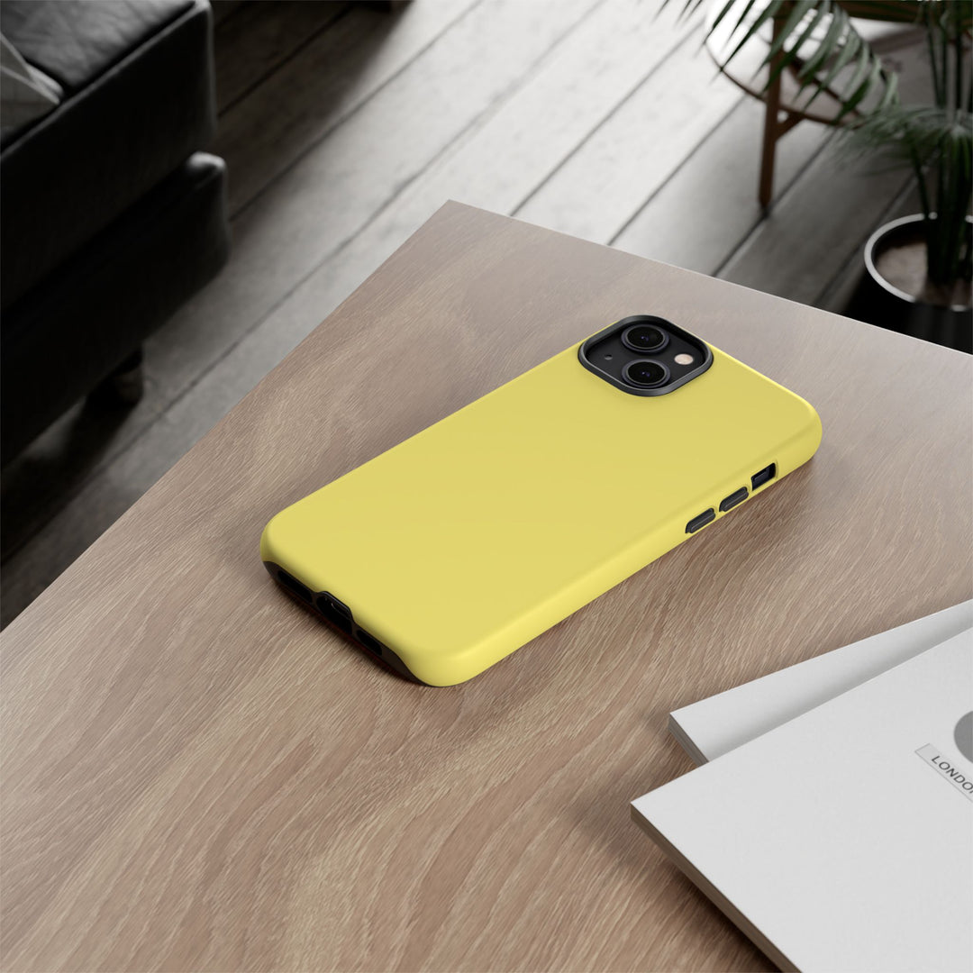 Premium Tough Light - Yellow Gift for Her Cute Phone Cases for Samsung S25 S24, S23, S22, S21, Iphone, 16, 15, 14, 13 Pro Max Ultra - Studio40ParkLane