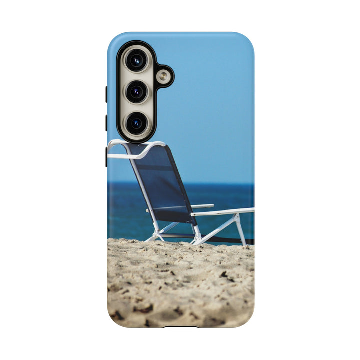 Cute Samsung Case | Cool Iphone Case | Summer Blue Beach Chair, Samsung S24, S23, S22, S21, IPhone 15 Case | Iphone 14 Case, Iphone 13 Case - Studio40ParkLane