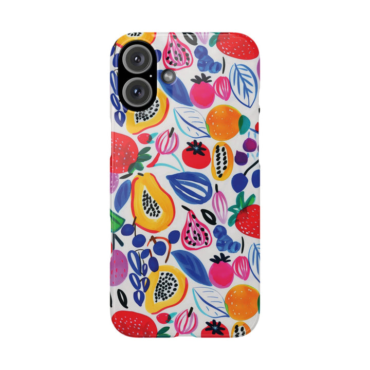 Slim Summer Fruit Cute Phone Case for Iphone 17 | iPhone 16 Case | iPhone 15 Pro Max, Iphone 14, Iphone 14 Pro Max, Iphone 13, Gift for Her