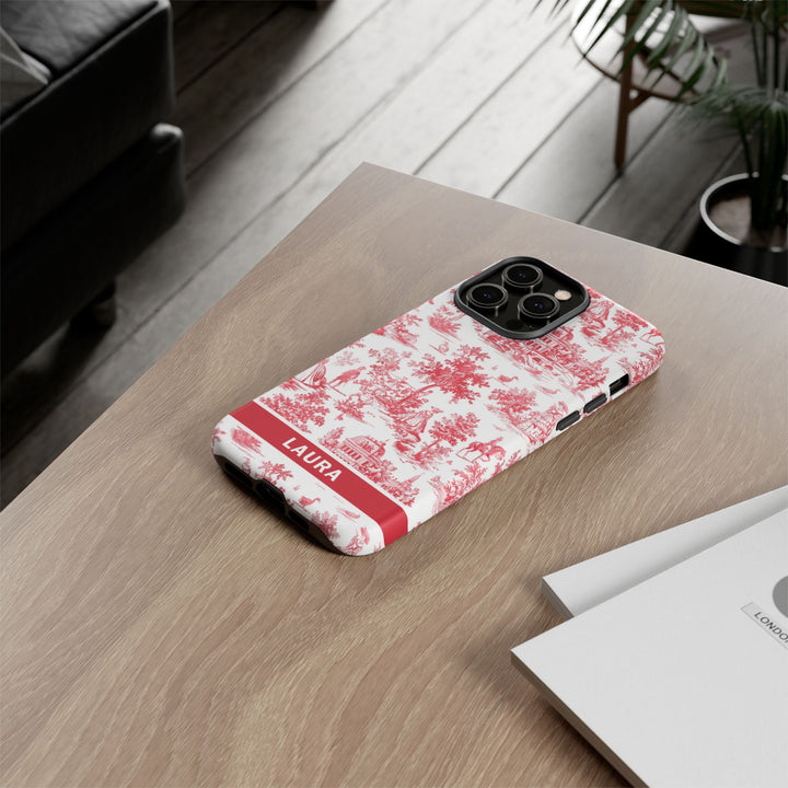 Premium Tough Personalized Initial Custom Gift Cute Phone Cases for Samsung Galaxy S24, S23, S22, S21 Plus, Ultra, Iphone 16, 15, 14 Pro Max - Studio40ParkLane