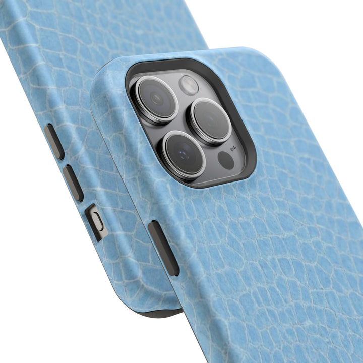 Non Leather Blue Color Pattern Magsafe Cute Phone Case for Iphone Gift for Her, | iPhone 15 Case | iPhone 15 Pro Max Case, Iphone 14, Iphone 14 Pro Max, Iphone 13, Iphone 16 - Studio40ParkLane