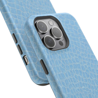 Non Leather Blue Color Pattern Magsafe Cute Phone Case for Iphone Gift for Her, | iPhone 15 Case | iPhone 15 Pro Max Case, Iphone 14, Iphone 14 Pro Max, Iphone 13, Iphone 16
