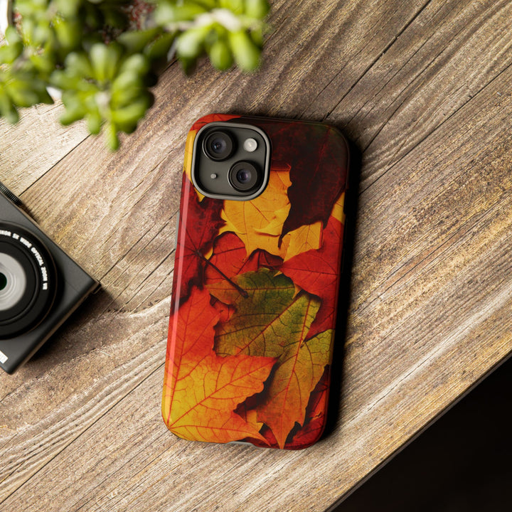 Autumn Fall Leaves Gift Cute Phone Case for, Samsung Galaxy S24, S23, S22, S21, IPhone 16 Case | Iphone 15, Iphone 14, IPhone 13 Case Mom Dad Gift - Studio40ParkLane