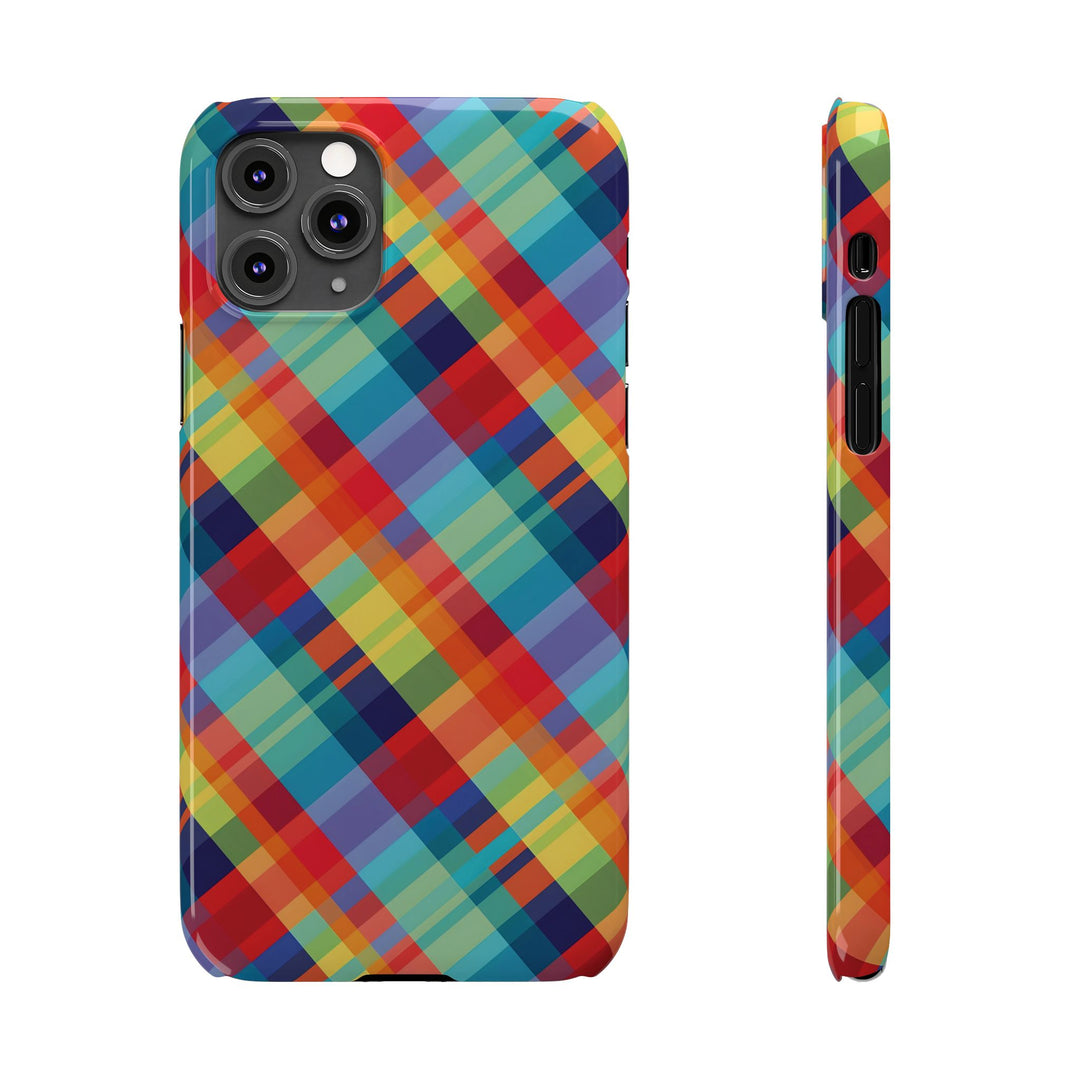 Slim Checkered Plaid Gift for Her Cute Phone Cases for Iphone 16 Pro Max | iPhone 15 Case | iPhone 15 Pro Max Case, Iphone 14, 13, 12, 11, 10, 8, 7 - Studio40ParkLane