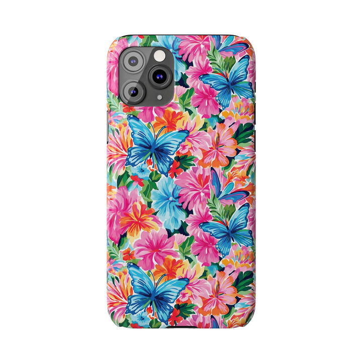 Slim Butterflies Flowers Gift for Her Cute Phone Cases for Iphone 16 Pro Max | iPhone 15 Case | iPhone 15 Pro Max Case, Iphone 14, 13, 12, 11, 10, 8, 7 - Studio40ParkLane