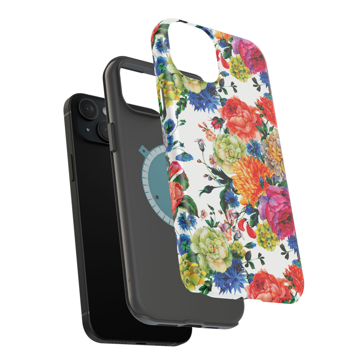 Spring Flowers Magsafe Cute Phone Case for Iphone Gift for Her, iPhone 16 Case iPhone 15 Pro Max Case, Iphone 14, Iphone 14 Pro Max, 13, 12 - Studio40ParkLane