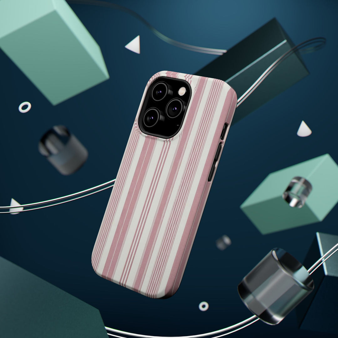 MagSafe Cute Phone Case, Coastal Striped Phone Case for iPhone 17 16 15 14 13 12 Pro Max, Samsung S26 S25 S24 Ultra case - Studio40ParkLane