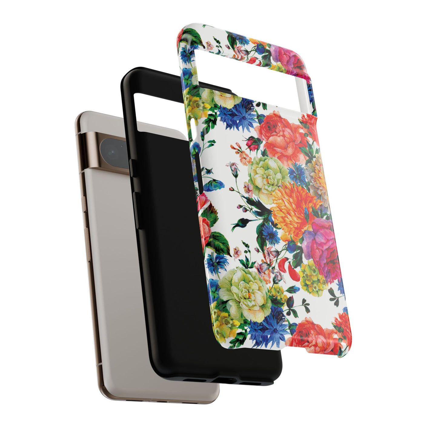 Premium Tough Spring Flowers Cute Phone Cases for Samsung S24, S23, S22, S21, S20, Plus and Ultra, Iphone 16 Pro Max,15, 14, 13, 12, 11, 10 - Studio40ParkLane