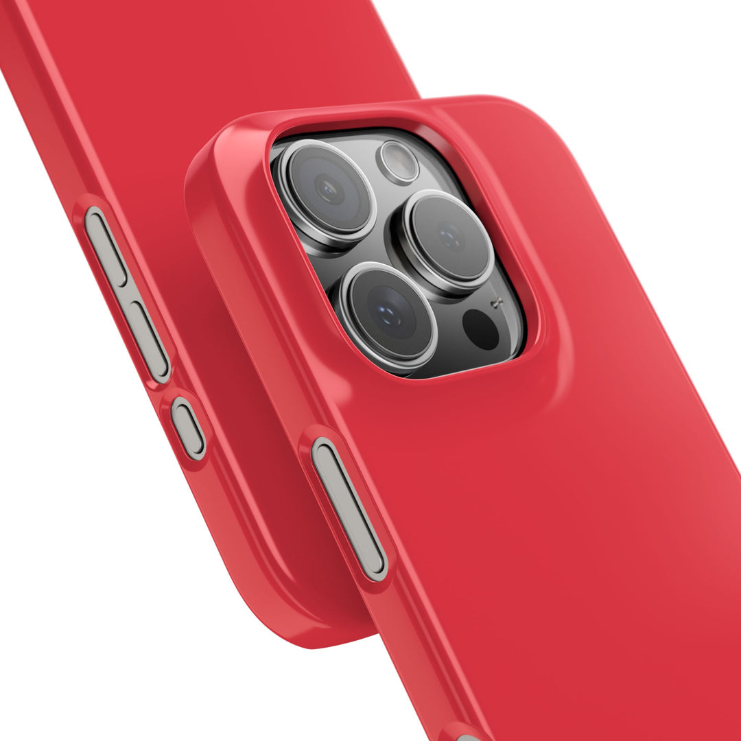 Slim Red Rouge Gift for Her Aesthetic Cute Phone Case for Iphone 16 - | iPhone 15 Pro Max Case | iPhone 14 Case 13 12 11 10 9 8 7 - Studio40ParkLane