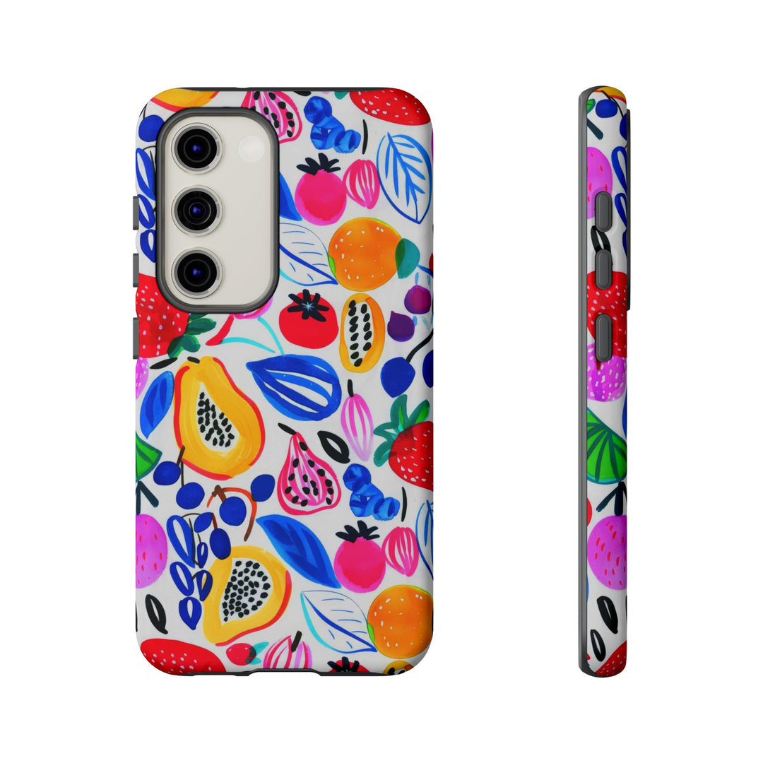 Summer Fruit Cute Tough Phone Case - For Apple iPhone 17, 16 Pro Max, 15 Pro Max, 14 Plus 13 Pro 12, Samsung Galaxy S26, S25, S24 Plus Ultra
