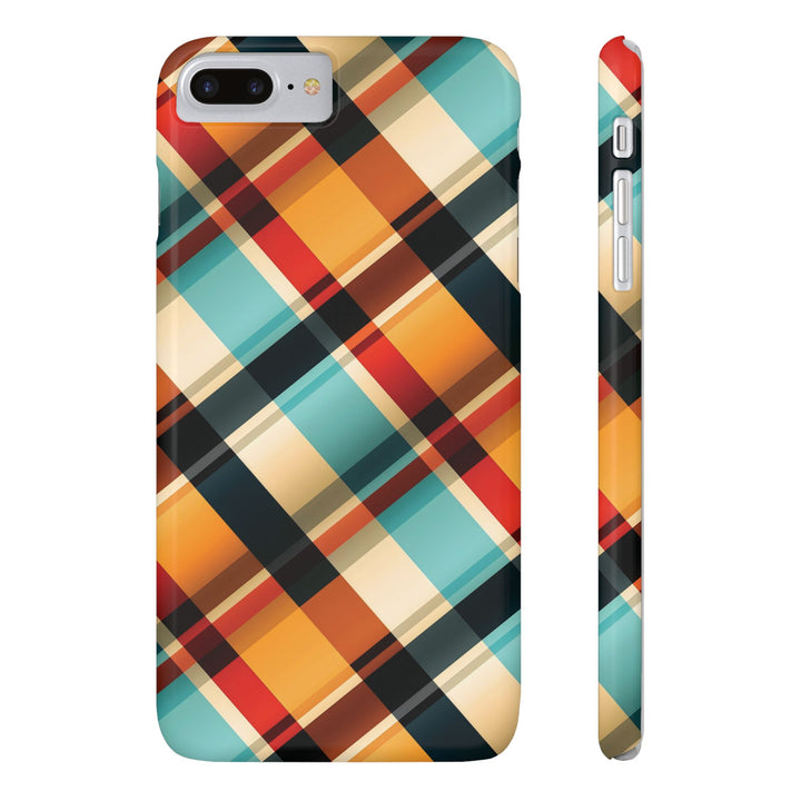 Slim Checkered Plaid Gift for Her Cute Phone Cases for Iphone 16 Pro Max | iPhone 15 Case | iPhone 15 Pro Max Case, Iphone 14, 13, 12, 11, 10, 8, 7 - Studio40ParkLane