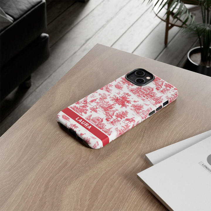 Premium Tough Personalized Initial Custom Gift Cute Phone Cases for Samsung Galaxy S24, S23, S22, S21 Plus, Ultra, Iphone 16, 15, 14 Pro Max - Studio40ParkLane