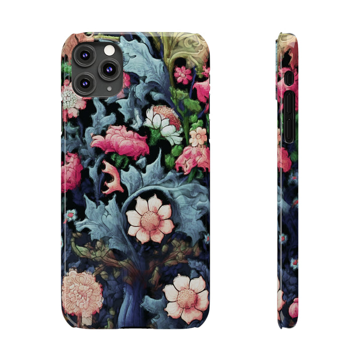 Slim Cute Phone Cases for Iphone - | iPhone 15 Case | iPhone 15 Pro Max Case, Iphone 14 Case, Iphone 14 Pro Max, Iphone 13, Flowers Scene - Studio40ParkLane