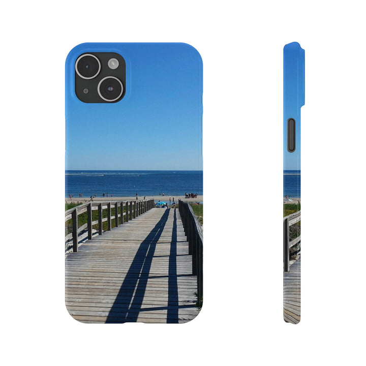 Slim Cute Phone Cases for Iphone - | iPhone 15 Case | iPhone 15 Pro Max Case, Iphone 14 Case, Iphone 14 Pro Max, Iphone 13, Summer Beach Walk - Studio40ParkLane