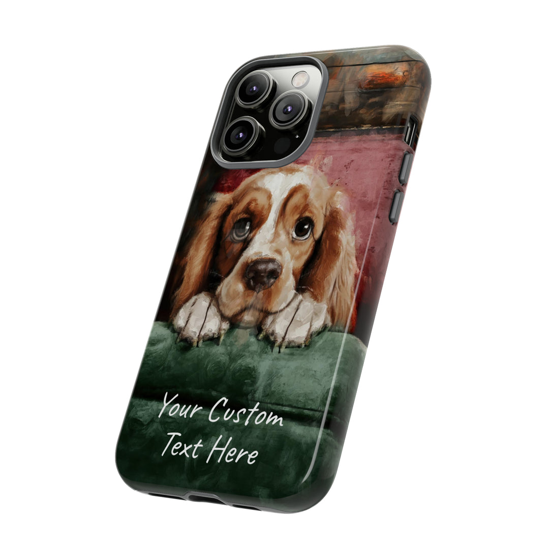 Personalize this Cute IPhone Case | Cocker Spaniel iPhone Case, iPhone 15 Case | iPhone 15 Case, Iphone 14 Case, Iphone 14 Pro Max Case - Studio40ParkLane