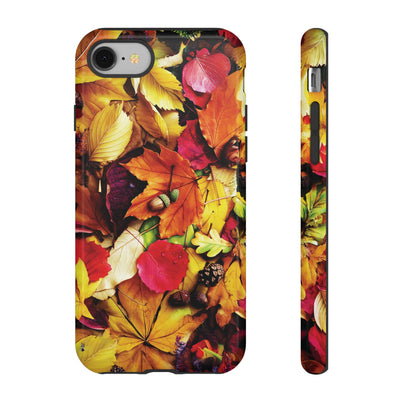 Aesthetic Tough Fall Leaves Foliage Premium Phone Case - For iPhone 17 Pro Max iPhone 16 Pro iPhone 15 Iphone 14 Plus 13 Pro 12 11 10 XR - Studio40ParkLane
