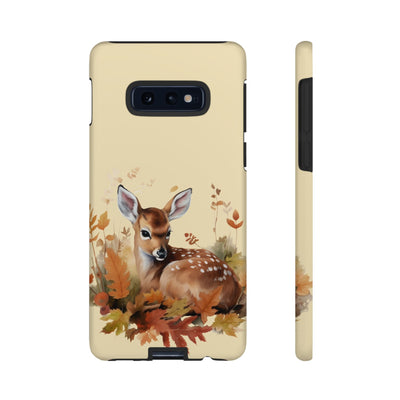 Autumn Fall Deer Gift for Her Cute Phone Case for, Samsung Galaxy S24, S23, S22, S21, IPhone 16 Case | Iphone 15, Iphone 14, IPhone 13 Case