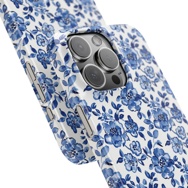 Slim Blue Chinoiserie Gift for Her Cute Phone Cases for Iphone 16 Pro Max | iPhone 15 Case | iPhone 15 Pro Max Case, Iphone 14, Iphone 14 Pro Max, Iphone 13 12 11 8 7 - Studio40ParkLane