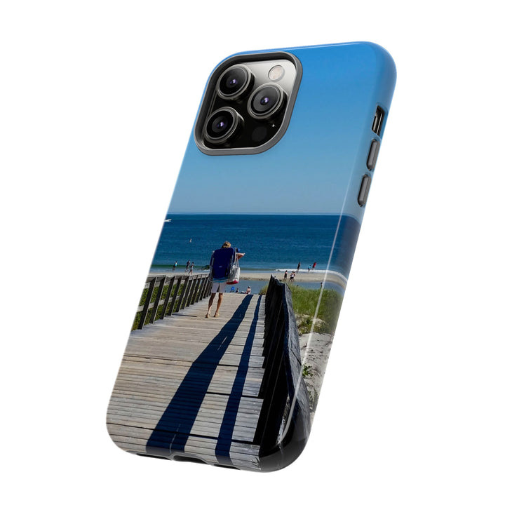 Cute Samsung Case | Cool Iphone Case | Summer Beach Walk, Samsung S24, S23, S22, S21, IPhone 15 Case | Iphone 14 Case, Iphone 13 Case - Studio40ParkLane