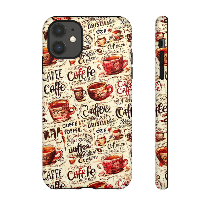 Impact Resistant, Paris Bistro Cafe, Cute Phone Cases for Samsung S24, S23, S22, S21, IPhone 15 pro Iphone 14 pro Iphone 13 IPhone 12 Iphone 11 - Studio40ParkLane