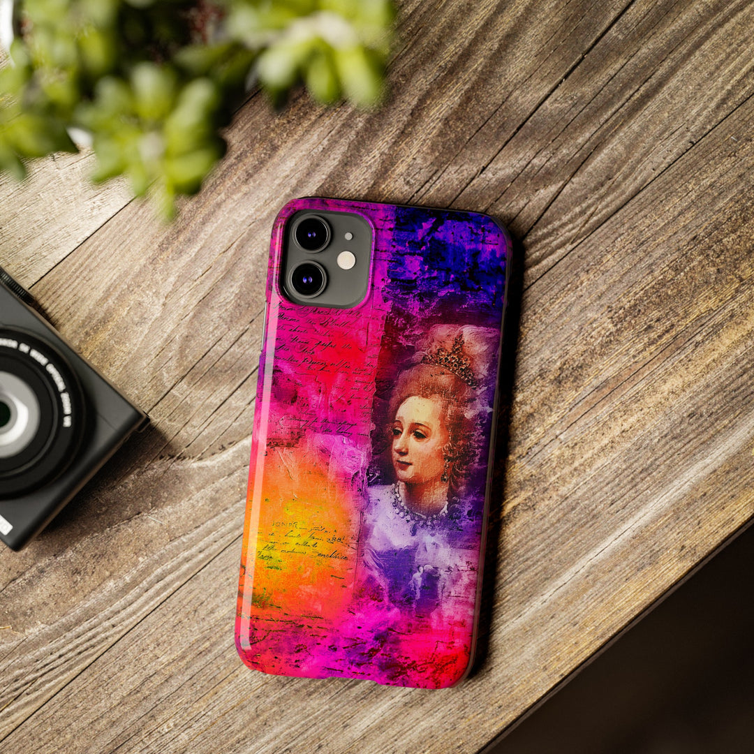 Modern Vintage Woman Slim Cute Phone Cases for Iphone | iPhone 15 Case | iPhone 15 Pro Max Case, Iphone 14, Iphone 14 Pro Max, Iphone 13 - Studio40ParkLane