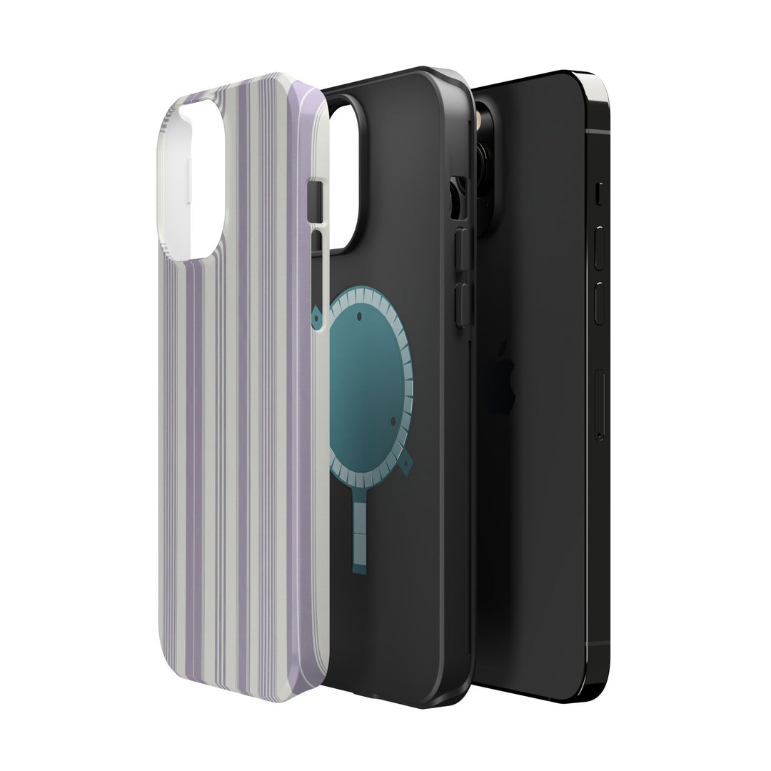 MagSafe Cute Phone Case, Coastal Striped Phone Case for iPhone 17 16 15 14 13 12 Pro Max, Samsung S25 S24 S23 Ultra case