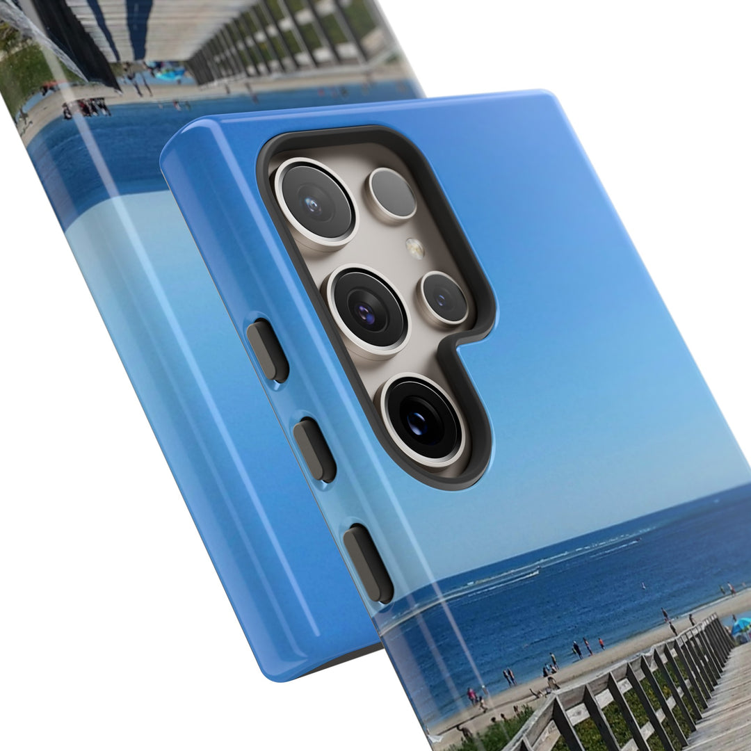 Cute Samsung Case | Cool Iphone Case | Summer Beach Walk, Samsung S24, S23, S22, S21, IPhone 15 Case | Iphone 14 Case, Iphone 13 Case - Studio40ParkLane