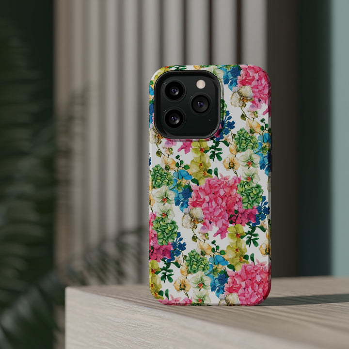 Spring Flowers Magsafe Cute Phone Case for Iphone Gift for Her, iPhone 16 Case iPhone 15 Pro Max Case, Iphone 14, Iphone 14 Pro Max, 13, 12 - Studio40ParkLane