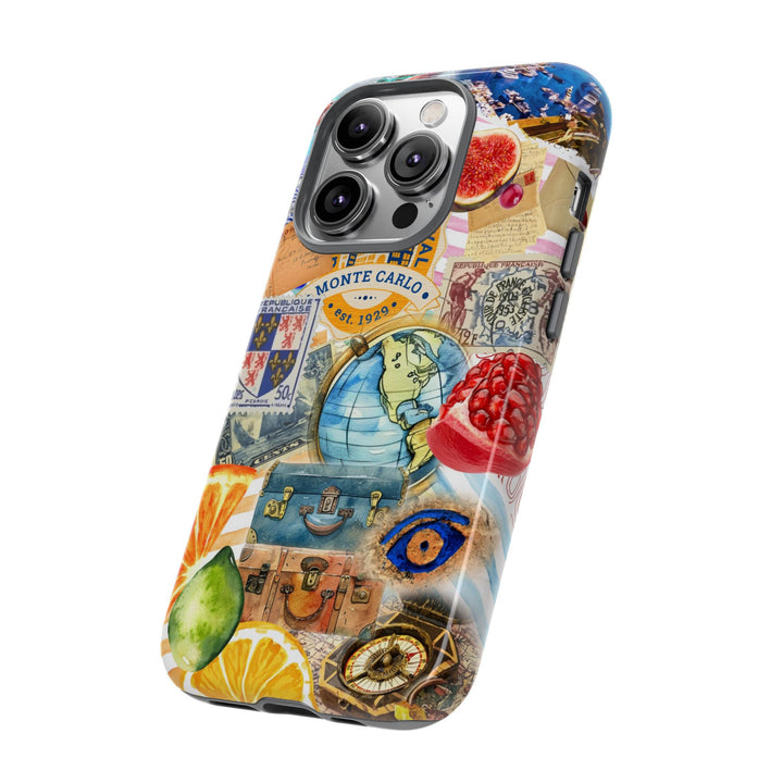 Cute European Summer Collage Phone Case, for IPhone 16 Case | Iphone 15, Iphone 14, IPhone 13 Case, 11 8 7, Samsung Galaxy S24, S23, S22, S21 Extra Protective - Studio40ParkLane
