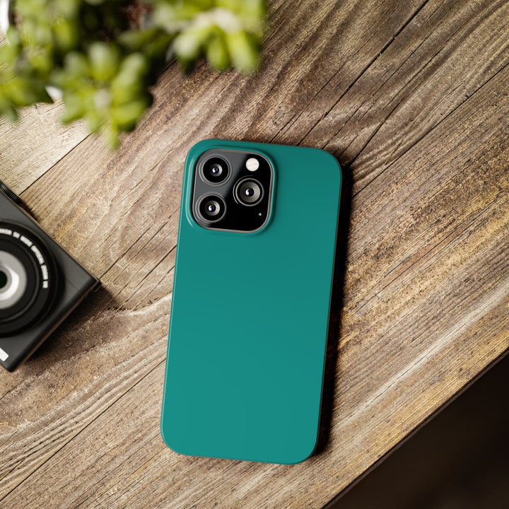 Slim Turquoise Blue Gift for Her Aesthetic Cute Phone Case for Iphone 16 - | iPhone 15 Pro Max Case | iPhone 14 Case 13 12 11 10 9 8 7 - Studio40ParkLane