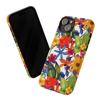 Premium Tough Spring Flowers Cute Phone Cases for Samsung S24, S23, S22, S21, S20, Plus and Ultra, Iphone 16 Pro Max,15, 14, 13, 12, 11, 10 - Studio40ParkLane