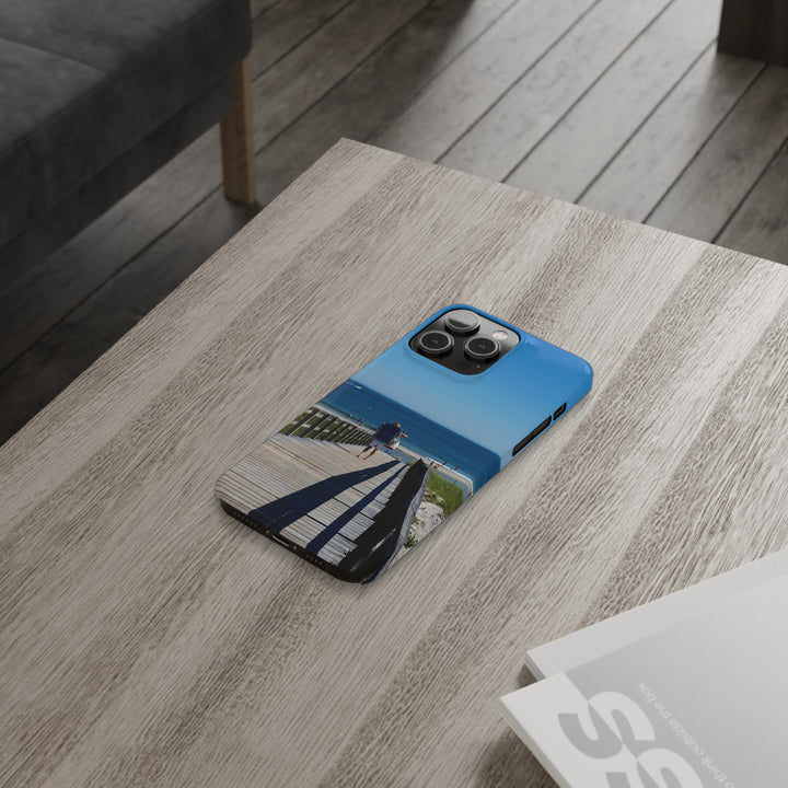 Slim Cute Phone Cases for Iphone - | iPhone 15 Case | iPhone 15 Pro Max Case, Iphone 14 Case, Iphone 14 Pro Max, Iphone 13, Summer Beach Walk - Studio40ParkLane