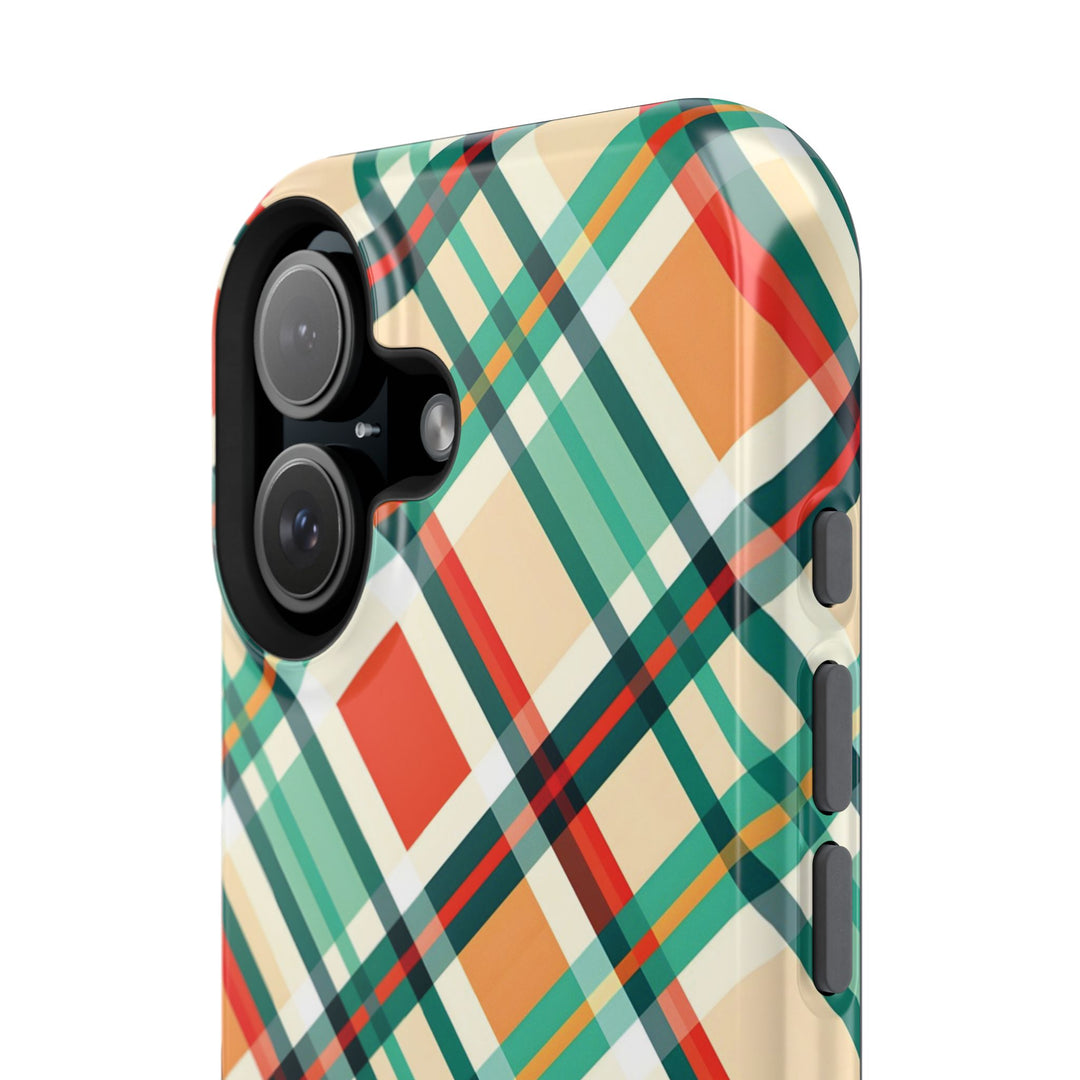 Checkered Plaid Magsafe Gift for Her Cute Phone Case for Iphone, | iPhone 16 | iPhone 15 Pro Max, Iphone 14 Pro Max, 13 12 11 10 9 8 7 - Studio40ParkLane