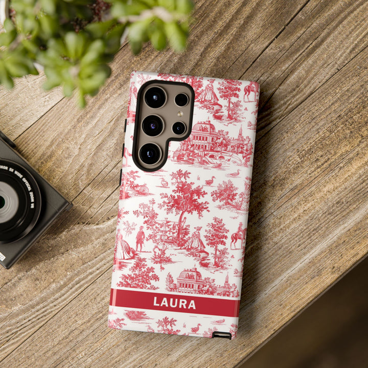 Premium Tough Personalized Initial Custom Gift Cute Phone Cases for Samsung Galaxy S24, S23, S22, S21 Plus, Ultra, Iphone 16, 15, 14 Pro Max - Studio40ParkLane