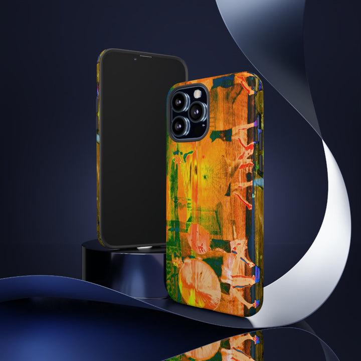 Cute IPhone Case | iPhone 15 Case | iPhone 15 Pro Max Case, Iphone 14 Case, Iphone 14 Pro Max Case IPhone Case for Traveler, Fall Sunset Dance - Studio40ParkLane