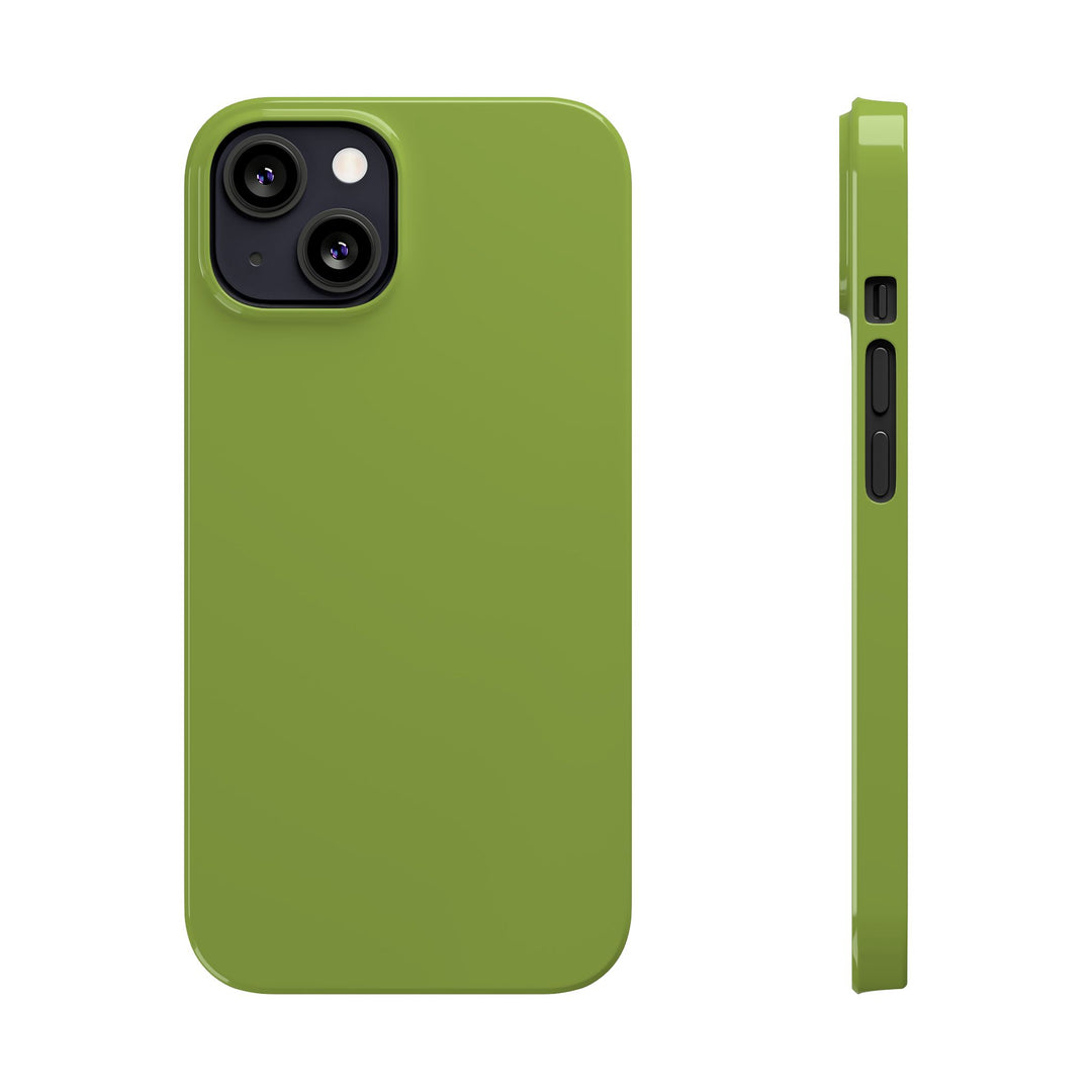 Slim Chartreuse Green Gift for Her Aesthetic Cute Phone Case for Iphone 16 - | iPhone 15 Pro Max Case | iPhone 14 Case 13 12 11 10 9 8 7 - Studio40ParkLane