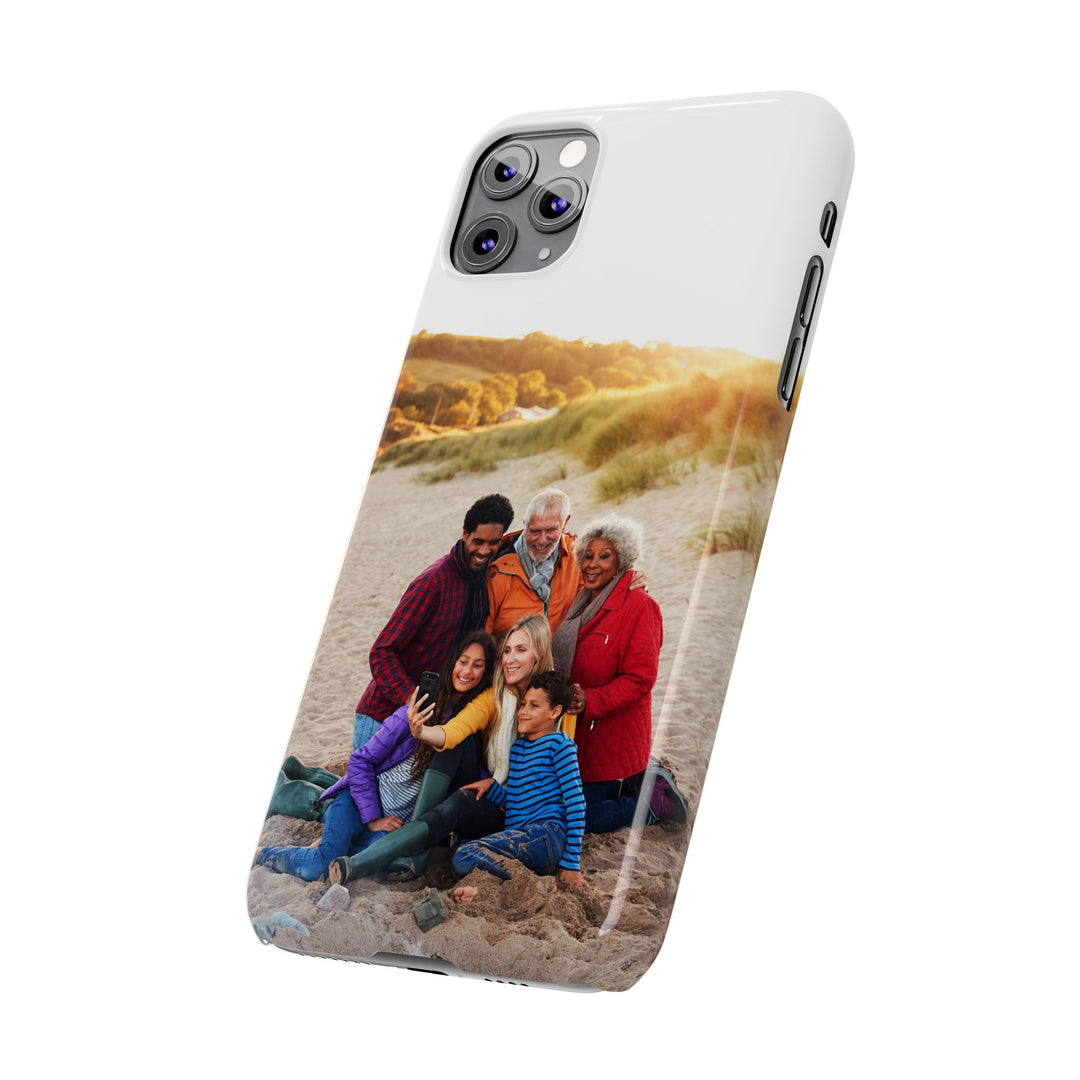 Slim Custom Personalized Family Photo Phone Cases for Iphone 16 | iPhone 15 Case | iPhone 15 Pro Max Case, Iphone 14, Iphone 14 Pro Max, Iphone 13, Slim - Studio40ParkLane