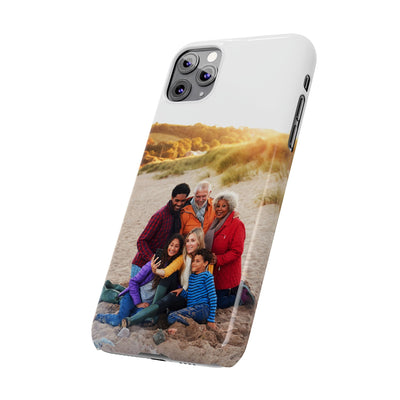 Slim Custom Personalized Family Photo Phone Cases for Iphone 16 | iPhone 15 Case | iPhone 15 Pro Max Case, Iphone 14, Iphone 14 Pro Max, Iphone 13, Slim