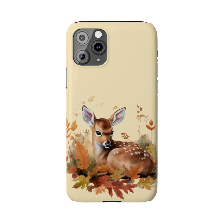 Slim Autumn Fall Deer Gift for Her Cute Phone Cases for Iphone 16 | iPhone 15 Case | iPhone 15 Pro Max Case, Iphone 14, Iphone 14 Pro Max, Iphone 13, Slim - Studio40ParkLane