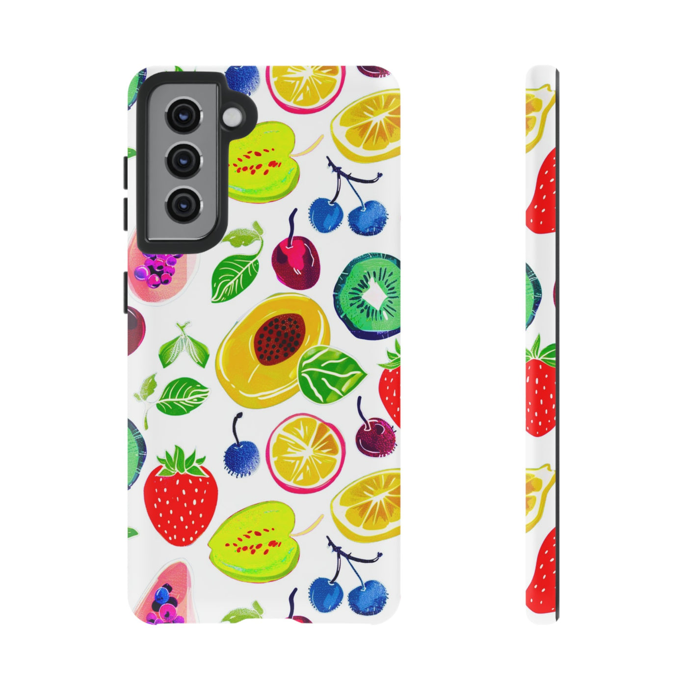 Impact Resistant, Summer Fruit, Cute Phone Cases for Samsung S24, S23, S22, S21, IPhone 15 pro, Iphone 14 pro, Iphone 13 IPhone 12 Iphone 11