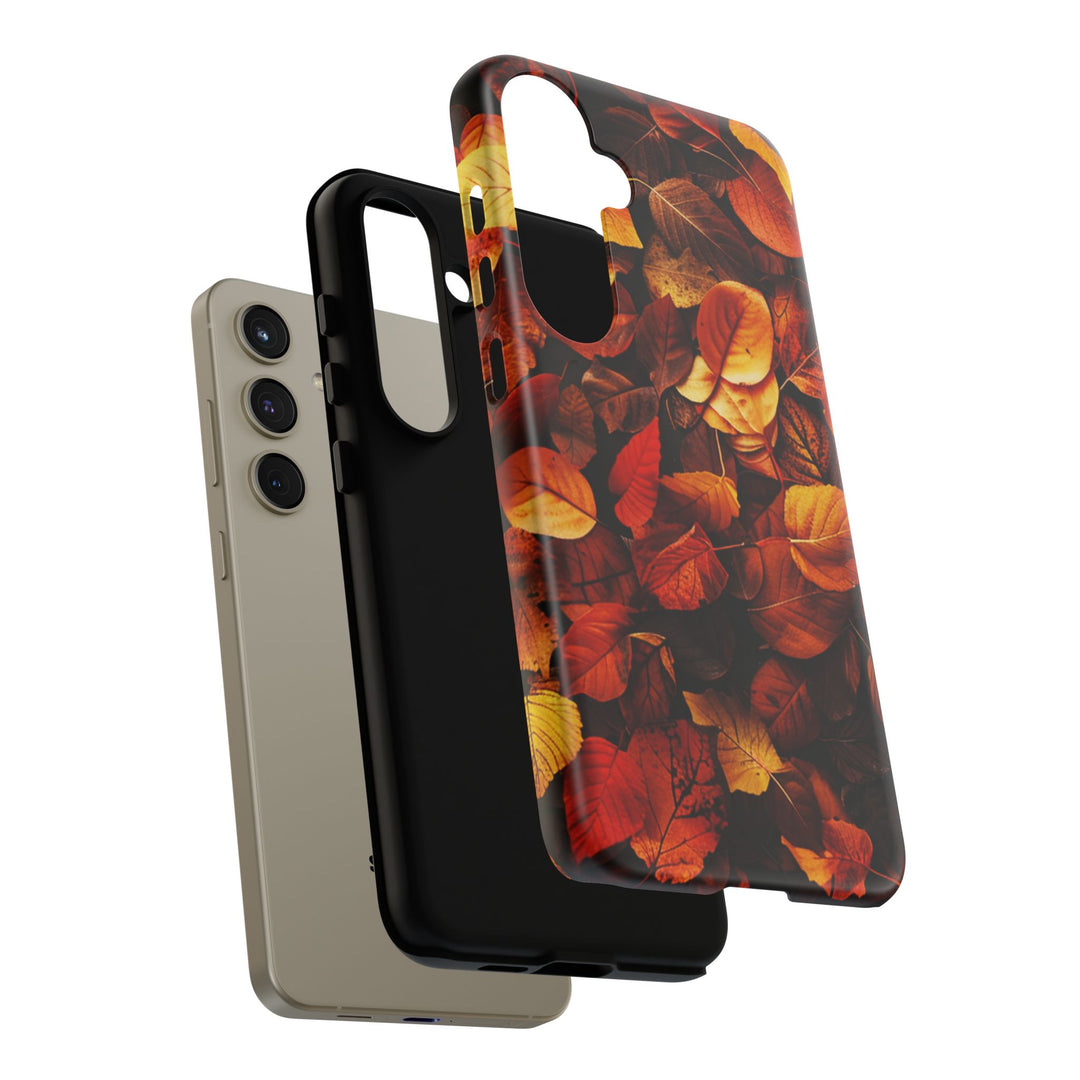 Autumn Fall Leaves Gift for Her Cute Phone Case for, Samsung Galaxy S24, S23, S22, S21, IPhone 16 Case | Iphone 15, Iphone 14, IPhone 13 Case - Studio40ParkLane