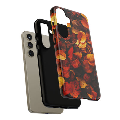 Autumn Fall Leaves Gift for Her Cute Phone Case for, Samsung Galaxy S24, S23, S22, S21, IPhone 16 Case | Iphone 15, Iphone 14, IPhone 13 Case