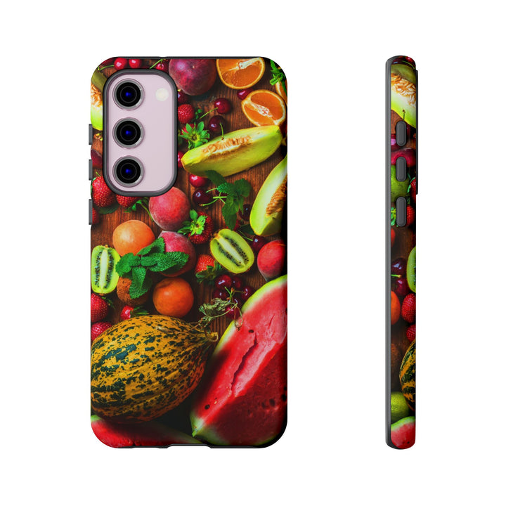 Fall Fruit Collage Cute Phone Case for, Samsung Galaxy S24, S23, S22, S21, IPhone 16 Case | Iphone 15, Iphone 14, IPhone 13 Case Mom Dad Gift - Studio40ParkLane