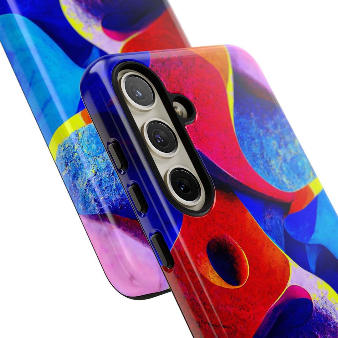 Impact Resistant, Abstract Shapes, Cute Phone Cases for Samsung S24, S23, S22, S21, IPhone 15 pro Iphone 14 pro Iphone 13 IPhone 12 Iphone 11 - Studio40ParkLane
