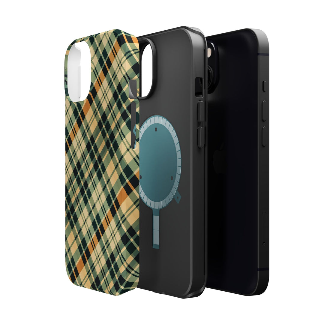 Checkered Plaid Magsafe Gift for Her Cute Phone Case for Iphone, | iPhone 16 | iPhone 15 Pro Max, Iphone 14 Pro Max, 13 12 11 10 9 8 7 - Studio40ParkLane