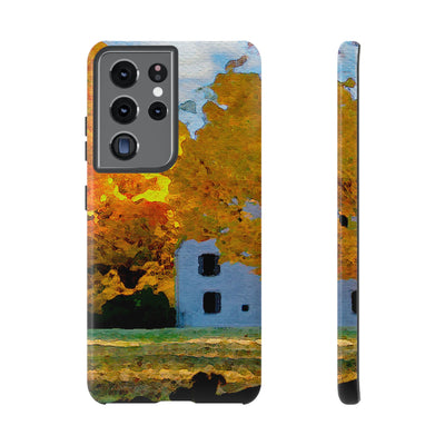 Impact Resistant, Fall Leaves Watercolor, Cute Phone Cases for Samsung S24, S23, S22, S21, IPhone 15 pro Iphone 14 pro Iphone 13 IPhone 12 Iphone 11